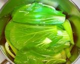 青梗菜とひき肉のホットミルク煮♬中華風☆作り方2写真