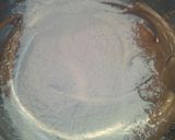 ココアとオレンジのWチーズクリームケーキ作り方7写真