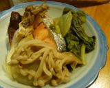 簡単レンジだけ☆塩鮭ときのこ蒸し作り方5写真