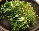 あっと言う間の◆豆苗と豚肉炒め◆簡単作り方3写真