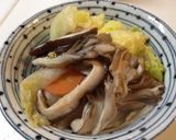 白菜とキノコ蒸し◆ホットサラダ作り方4写真