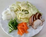 ホットミルクあんかけ焼きそば作り方2写真