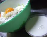 明治おいしい牛乳♪カルシウム満載お好焼き作り方2写真