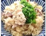 ずぼら的豚らこ飯作り方4写真