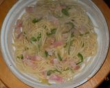 ベーコンと玉ねぎの和風スパ作り方7写真