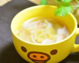 白菜とウインナーの中華スープ作り方12写真