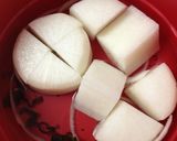 レンジで12分、簡単大根の煮物作り方2写真