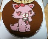誕生日ケーキ　キャラクターデコチョコ作り方4写真