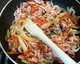 桜エビの味噌パスタ作り方3写真