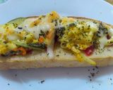 野菜サラダのリメイクトースト作り方8写真