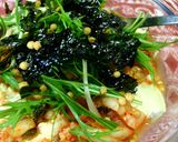お助けレシピ◎あったかキムチ豆腐作り方4写真