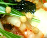 お助けレシピ◎あったかキムチ豆腐作り方3写真