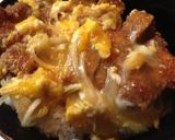 ぜったい勝つ丼！(カツ丼 (^^) )作り方6写真