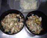余り飯絶品塩鯖＆白菜ズボラ飯ランチ作り方5写真