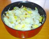 余り飯絶品塩鯖＆白菜ズボラ飯ランチ作り方8写真