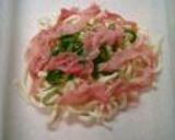 クックパーで超簡単☆まろやか豚しそうどん作り方3写真
