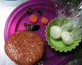 キャラ弁　エルモ　作り方1写真