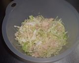 ささみ缶で簡単☆キャベツサラダ♪作り方2写真