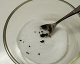 * バニラ ❤ カップシフォンケーキ♪作り方1写真