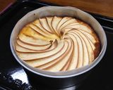 林檎の簡単ケーキ、ヨーグルトポムポム作り方4写真
