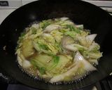 超簡単☆白菜春雨卵炒め作り方1写真