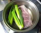 豚ロースのママレード煮作り方1写真