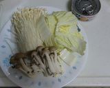 お鍋の残り野菜で。。。作り方1写真