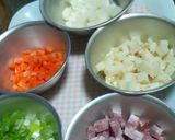 余ったお餅で☆中華おこわ風作り方1写真