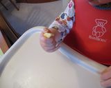 離乳食♥手づかみ　コロコロ豆腐　卵黄のみ作り方8写真