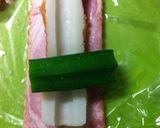 ちくわの野菜焼き巻作り方2写真