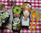 お弁当箱DEドレッシーガール♪作り方23写真