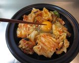 一人ランチに♪キムチ餅作り方3写真