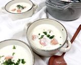 長芋のホットミルクスープ作り方4写真
