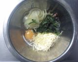 朝楽々、ほうれん草のキッシュ風～糖質制限作り方2写真