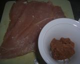 味付けいらず♪レンジで鶏胸肉の梅ロール作り方2写真