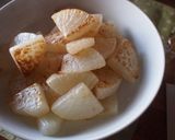 青じそがけ大根とも和え作り方3写真
