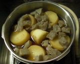根菜汁(よくある田舎煮)；圧力鍋使用。作り方11写真