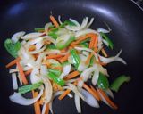 即席カレー味炒め作り方2写真