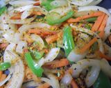 即席カレー味炒め作り方3写真