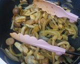 ☆デトックス期待♪きのこカレーオムレツ☆作り方2写真
