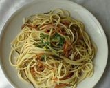 松前漬けリメイク　パスタ他作り方2写真