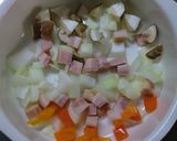 ホットミルクでおひとり様の簡単リゾット作り方1写真