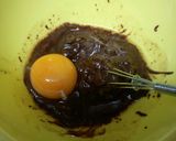 レンジで簡単☆濃厚チョコブラウニー作り方2写真