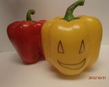 パプリカdeジャックオーランタン作り方1写真