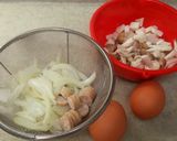 ☆デトックス期待♪きのこカレーオムレツ☆作り方1写真