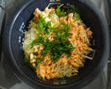 鮭とえのきの炊き込みご飯作り方5写真