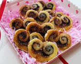 バレンタイン♡くるくるハートのチョコパイ作り方10写真
