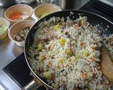 秋の食材たっぷり中華おこわ作り方1写真