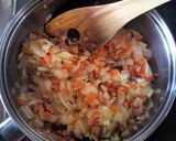 残り物で簡単♪トマト風味野菜スープ作り方3写真