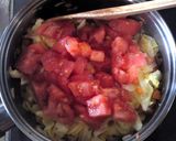 残り物で簡単♪トマト風味野菜スープ作り方5写真
